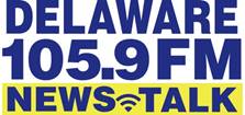 Delaware 105.9 FM News & Talk Logo